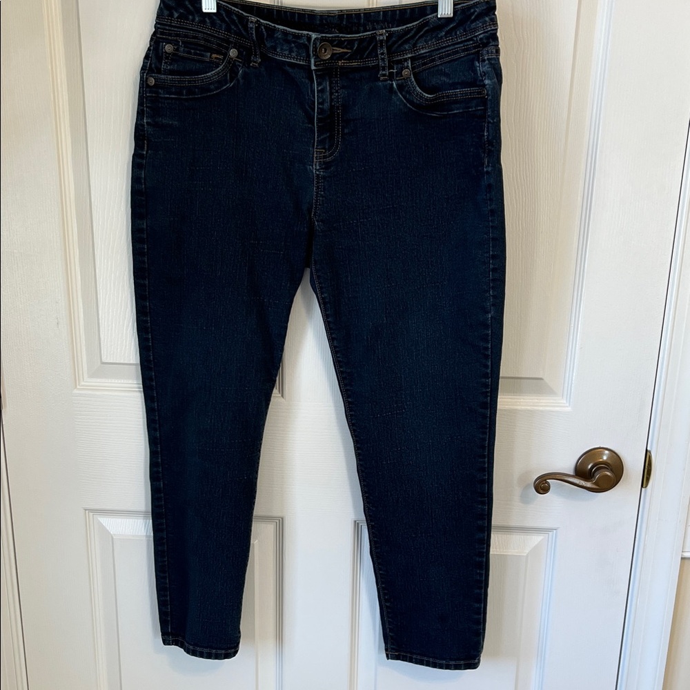 Simply Vera Vera Wang Dark Wash Skinny Ankle Jeans